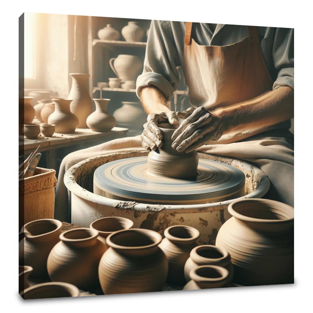 Earthen Hands Canvas
