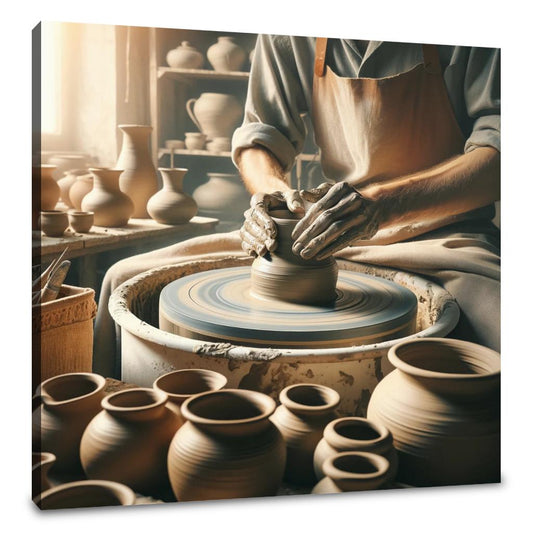 Earthen Hands Canvas