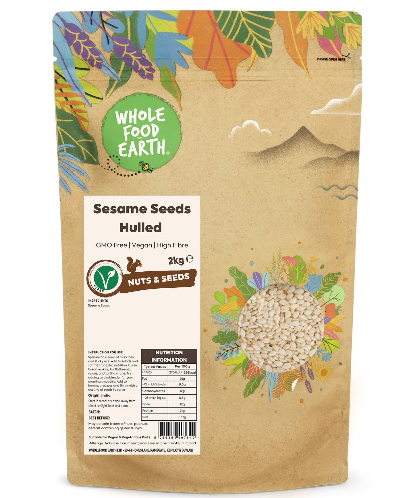 Sesame Seeds Hulled