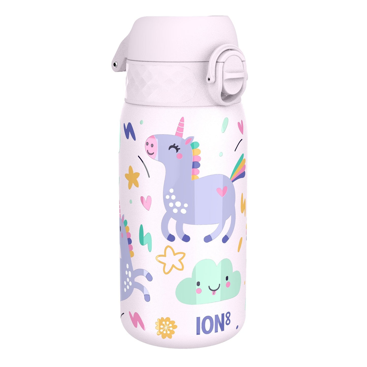 Leak Proof Thermal Steel Water Bottle, Insulated Steel, Unicorns, 320ml (11oz)