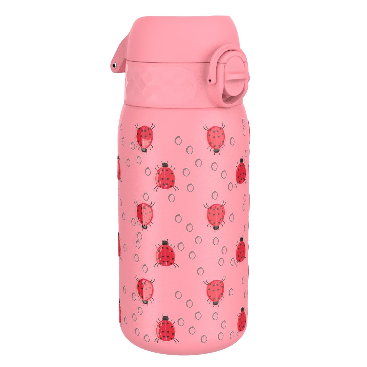 Leak Proof Thermal Steel Water Bottle, Insulated, Ladybugs, 320ml (11oz)