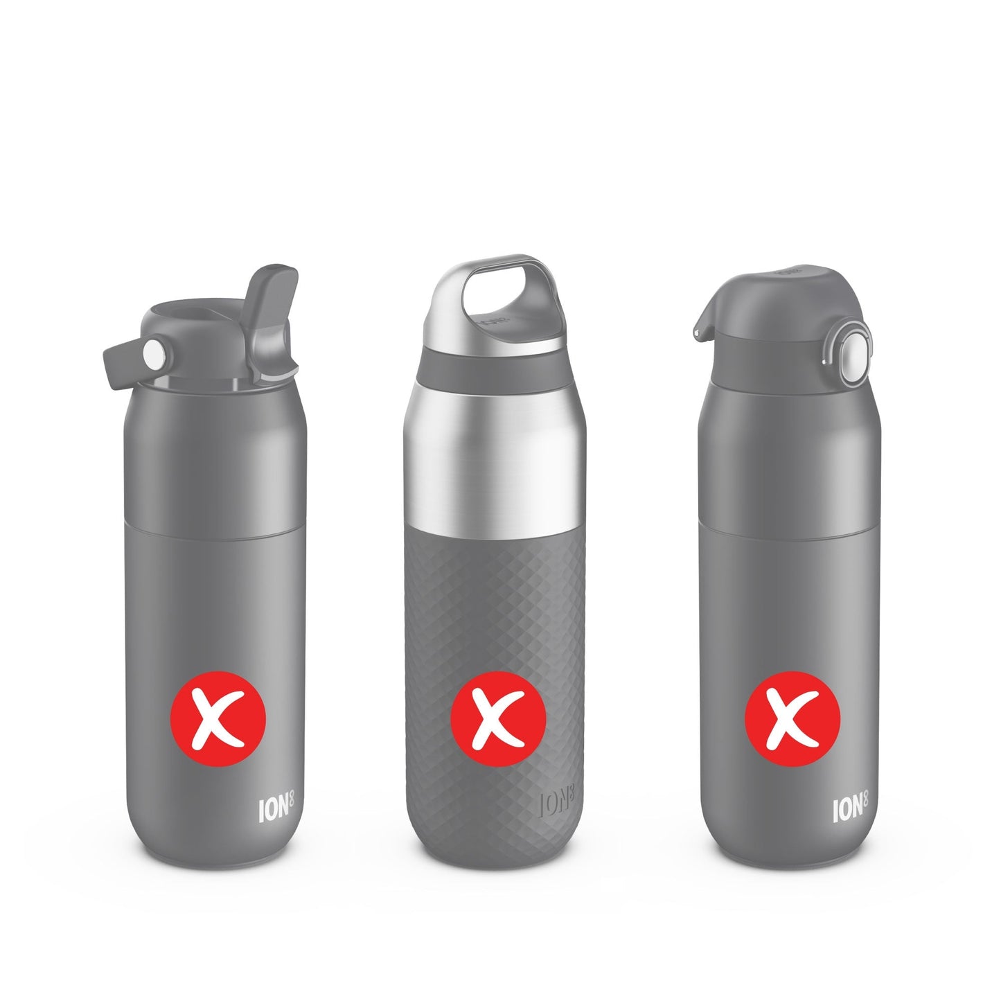 Leak Proof Water Bottle Replacement Lid, Deep Teal, Large