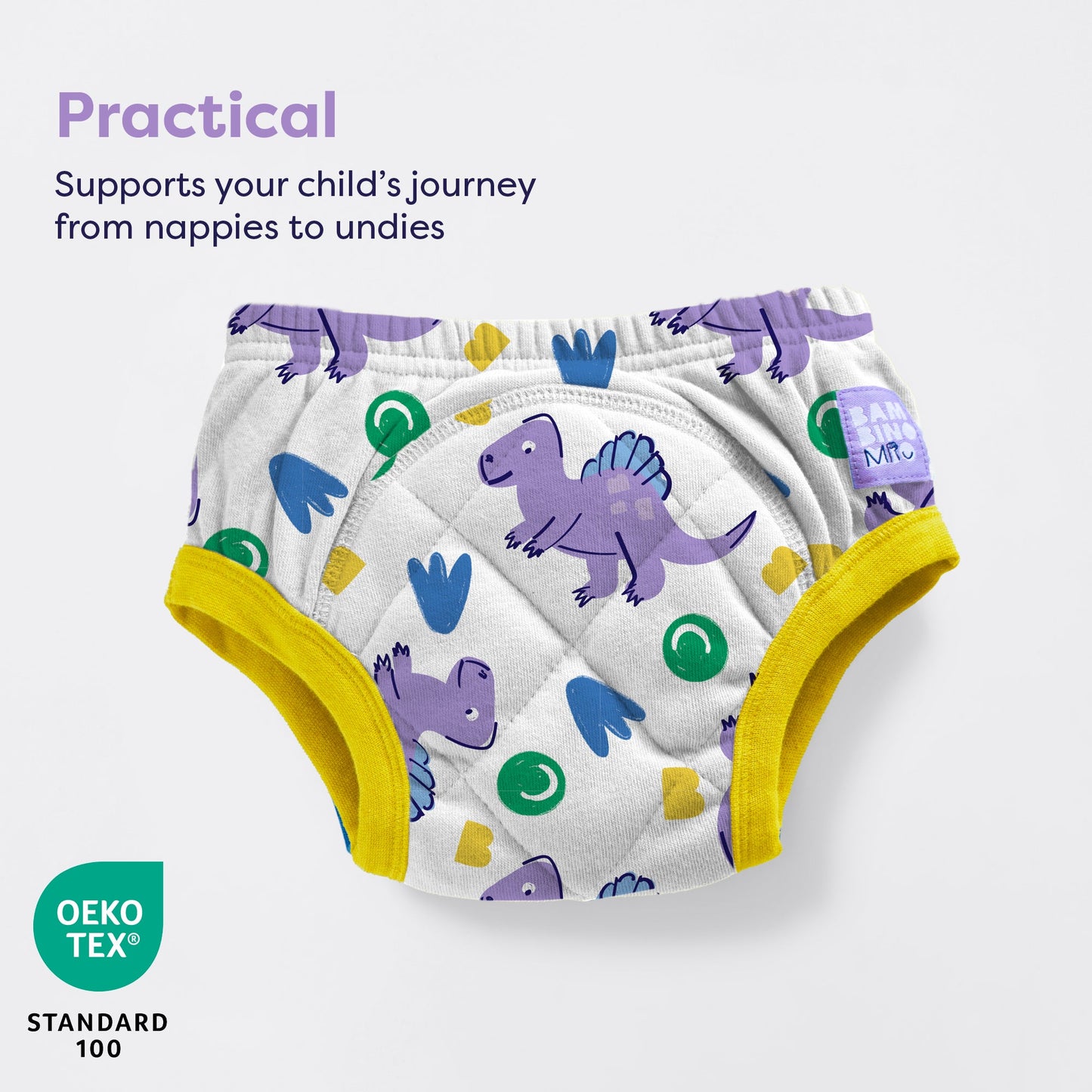 Reusable Potty Training Pants Enhanced Design in Crash