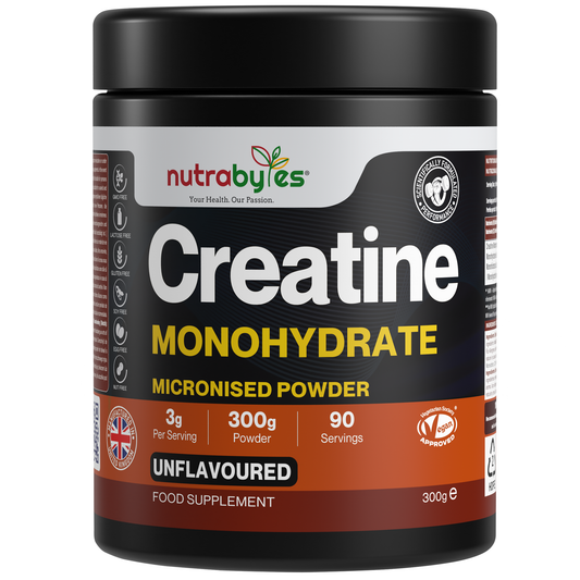 Creatine Monohydrate Powder 300g (100 Servings) | Pure Micronised Creatine Powder Supplement for Men & Women, Pre & Post Workout Strength, Muscle Growth & Recovery, Vegan | Unflavoured