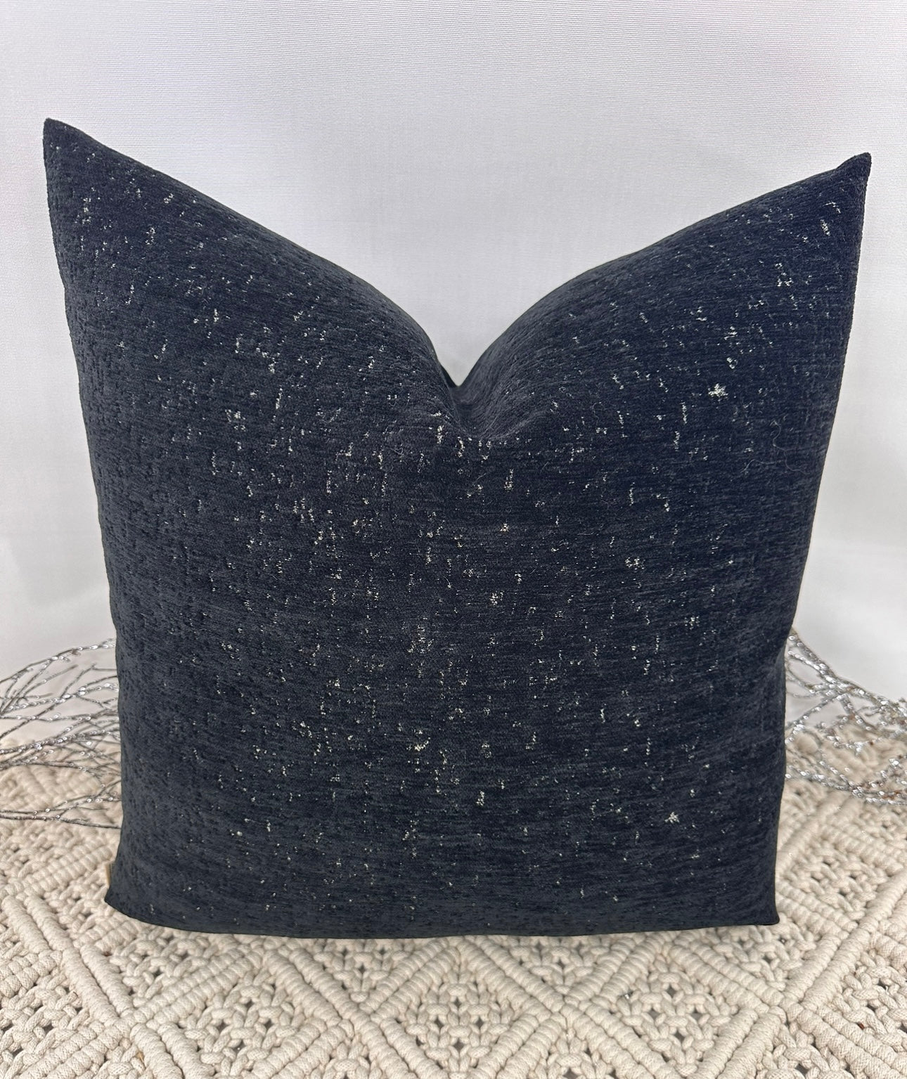 The Couture Cushion - The Black Anissa - Style No. 65