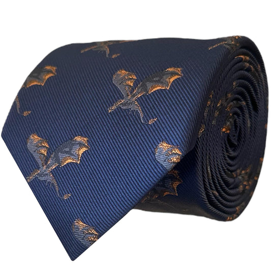 Dragon Tie Blue