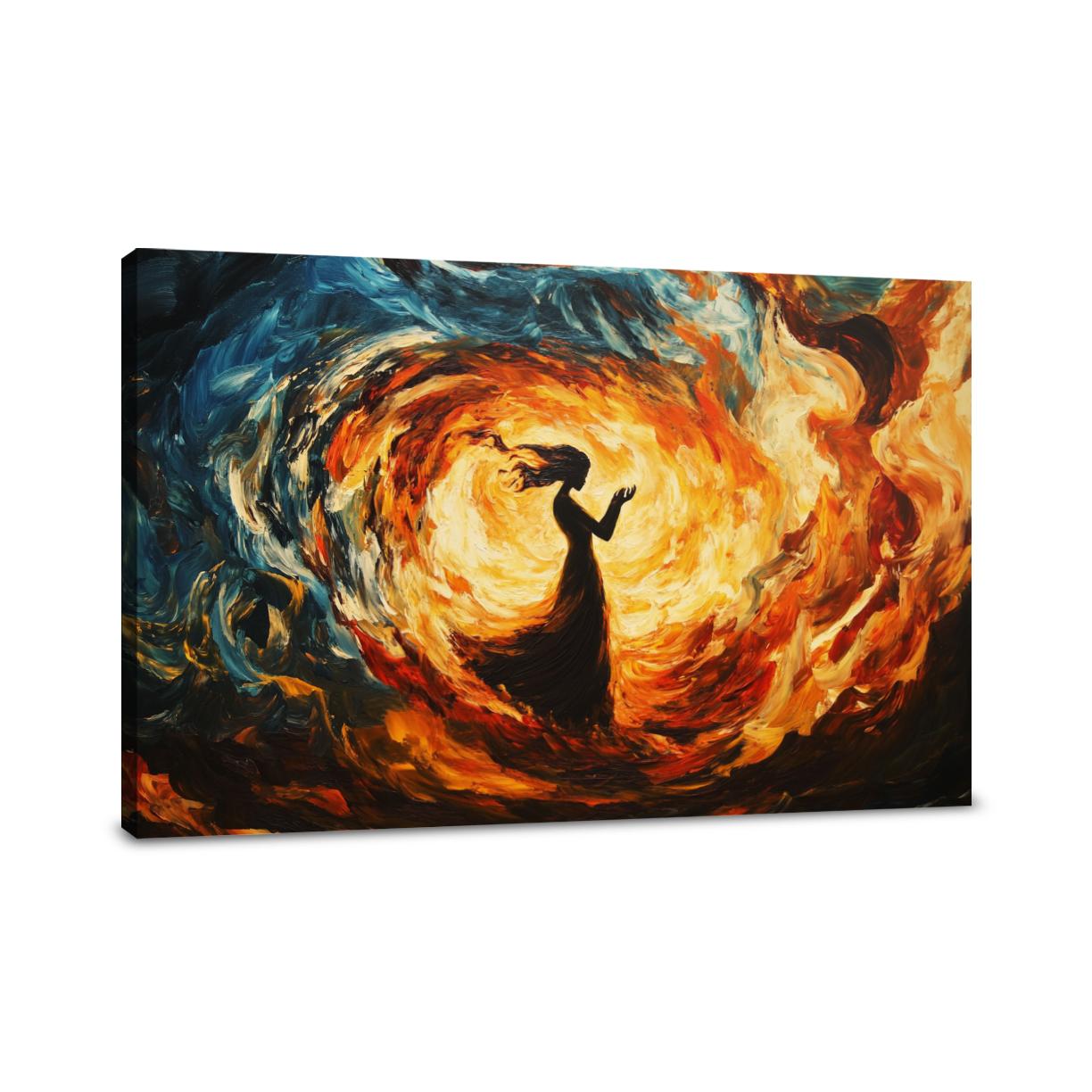 Flame Embrace Canvas