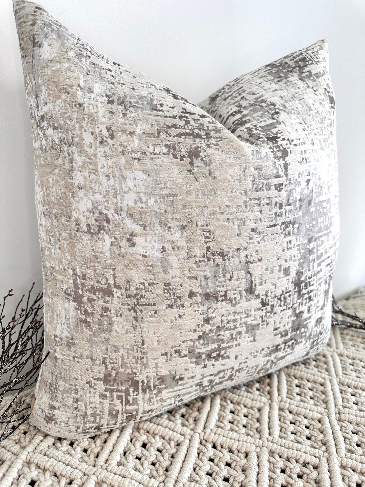 The Couture Cushion - The Greige Eleanor - Style No. 5