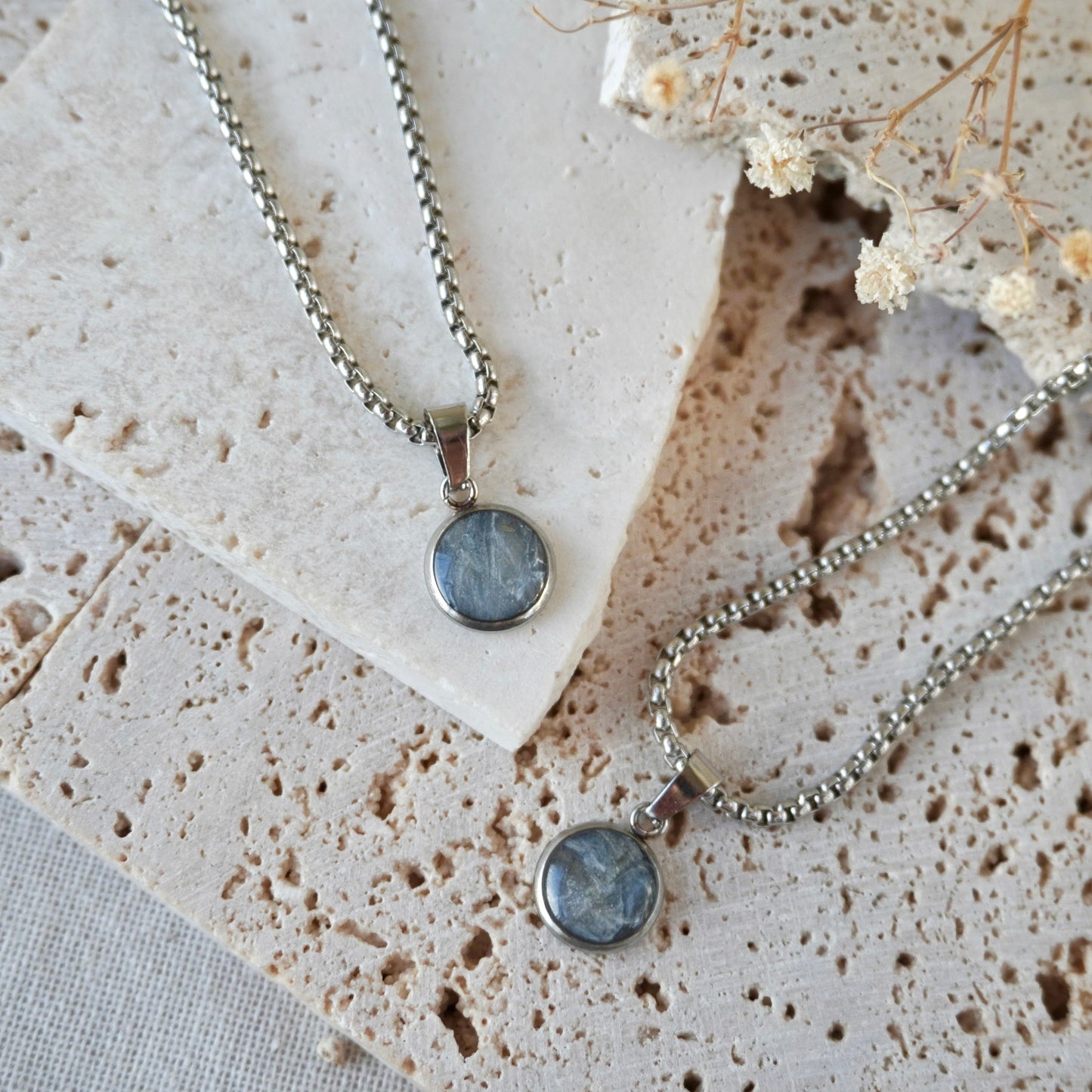 Stone Grey Small Pendant
