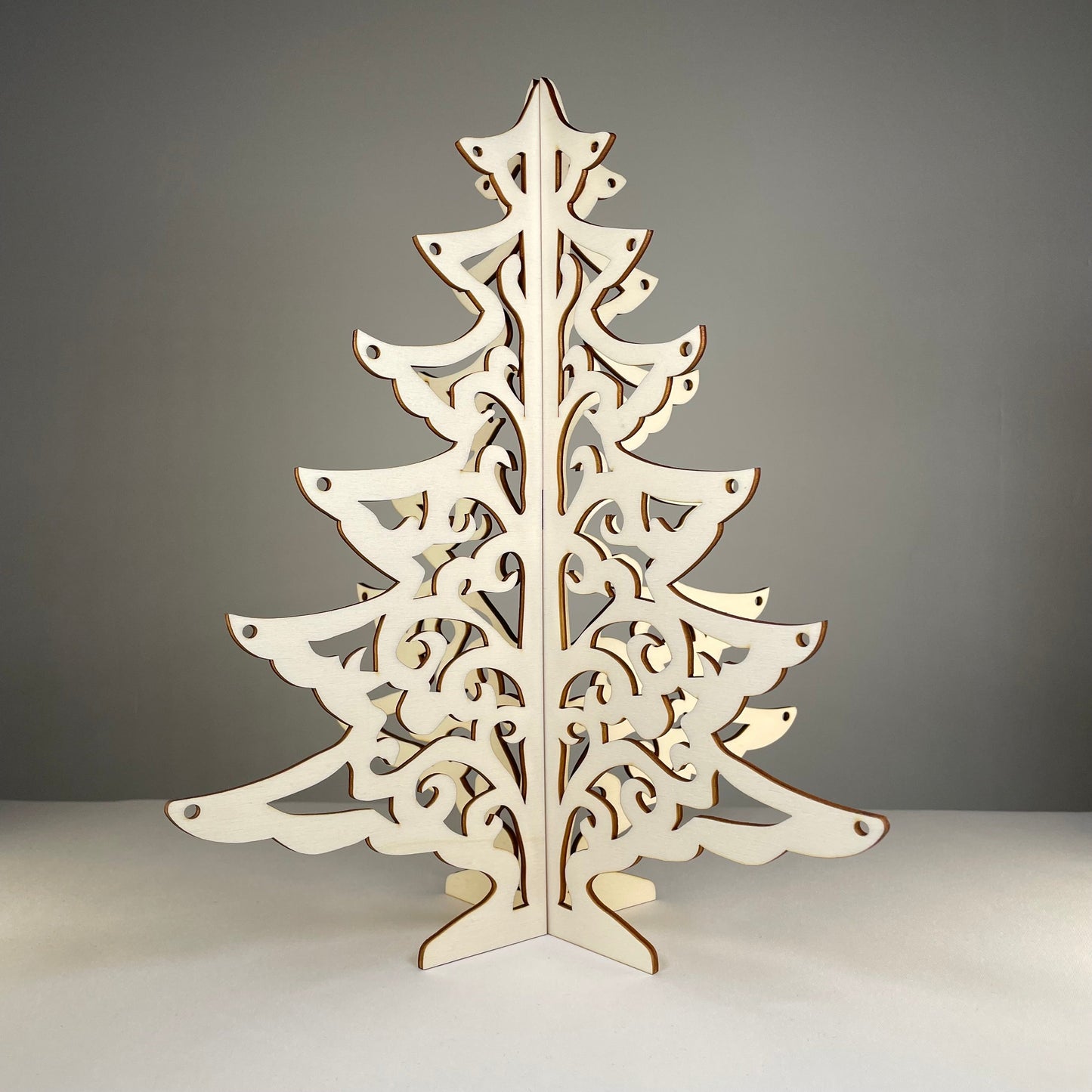 Christmas Tree #2 Kit - Flatpack Model Kit by Curious Rabbit ®