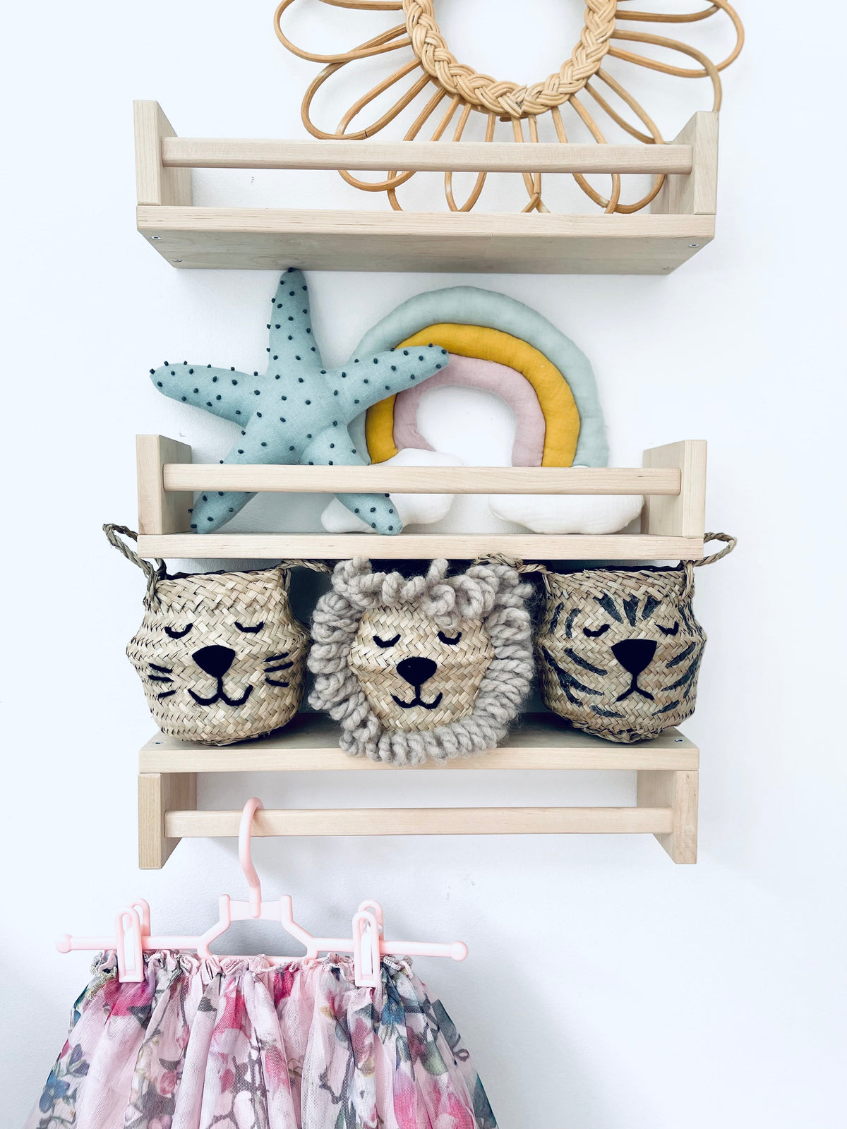 Natural Tiger Basket - Mini