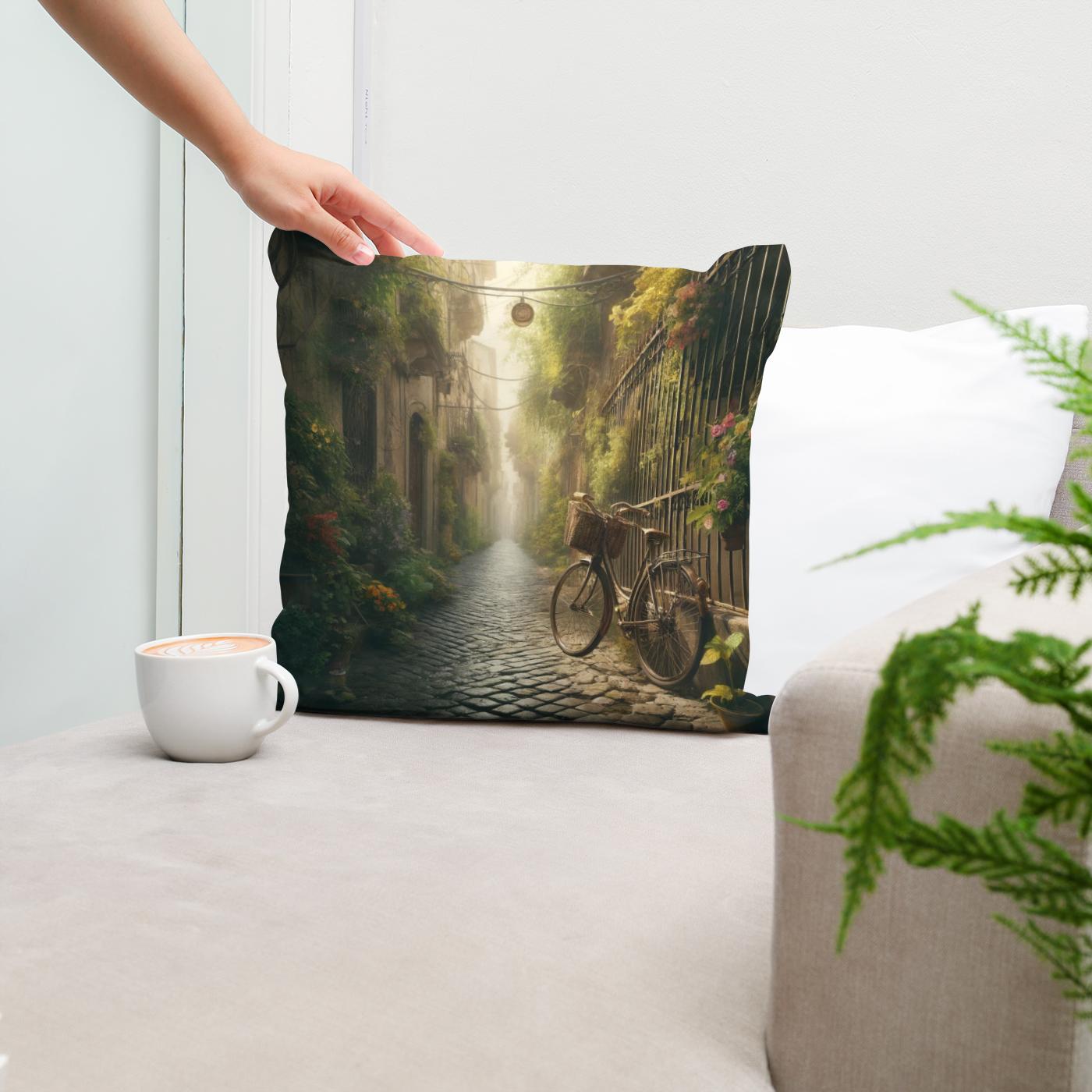 Whispers of Summer Past Cotton Cushion