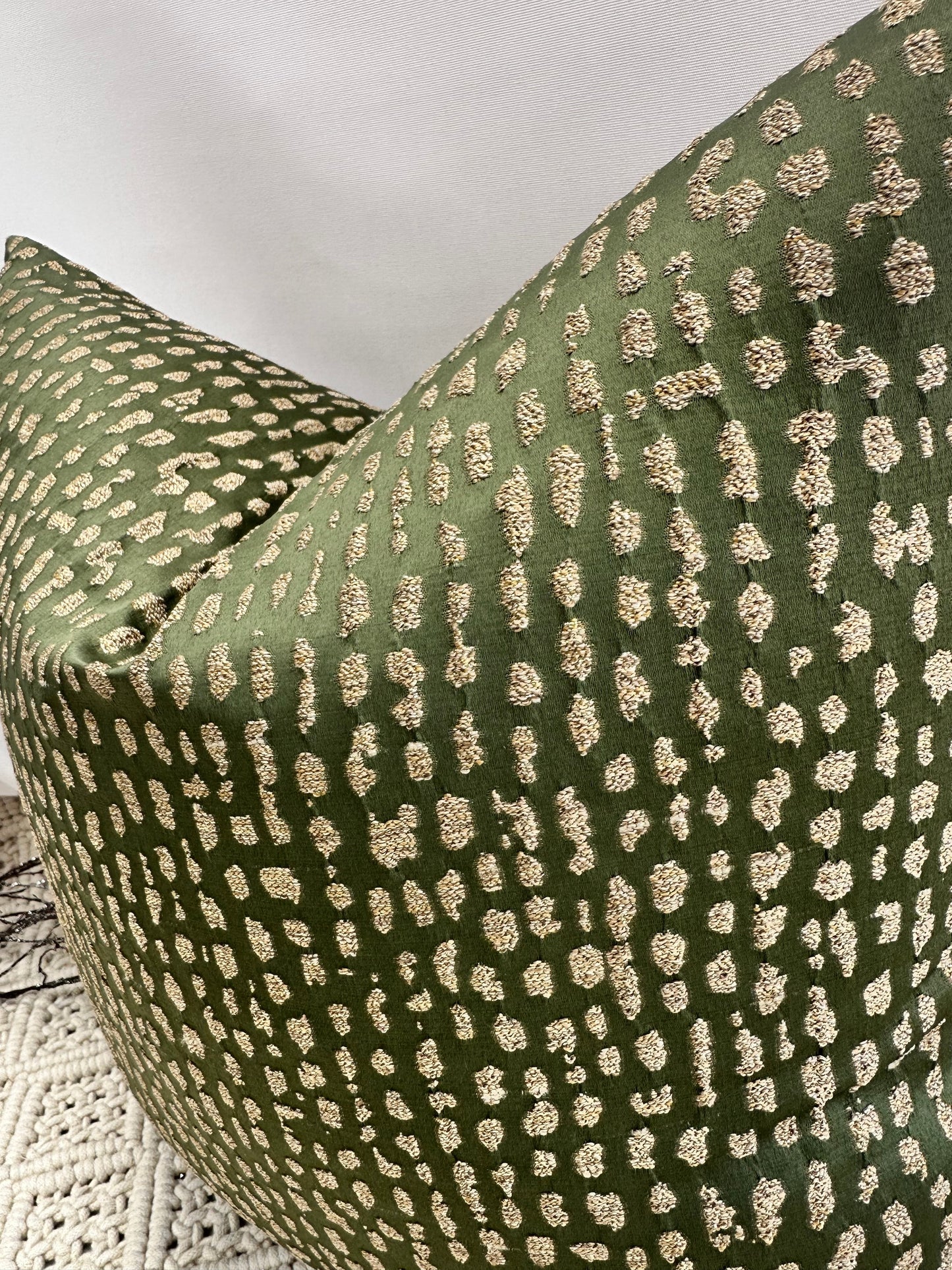 The Couture Cushion - The Olive Natale - Style No. 193