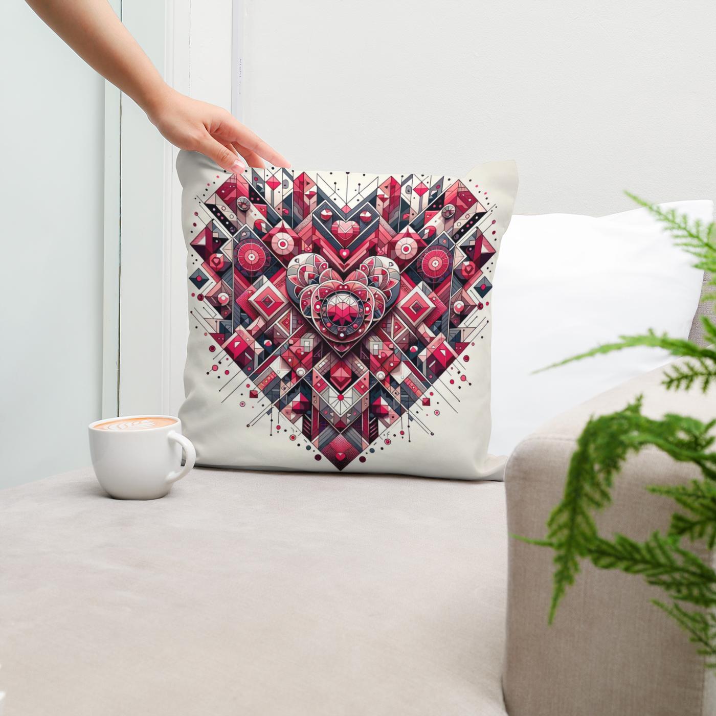 Whispers of Love Cotton Cushion
