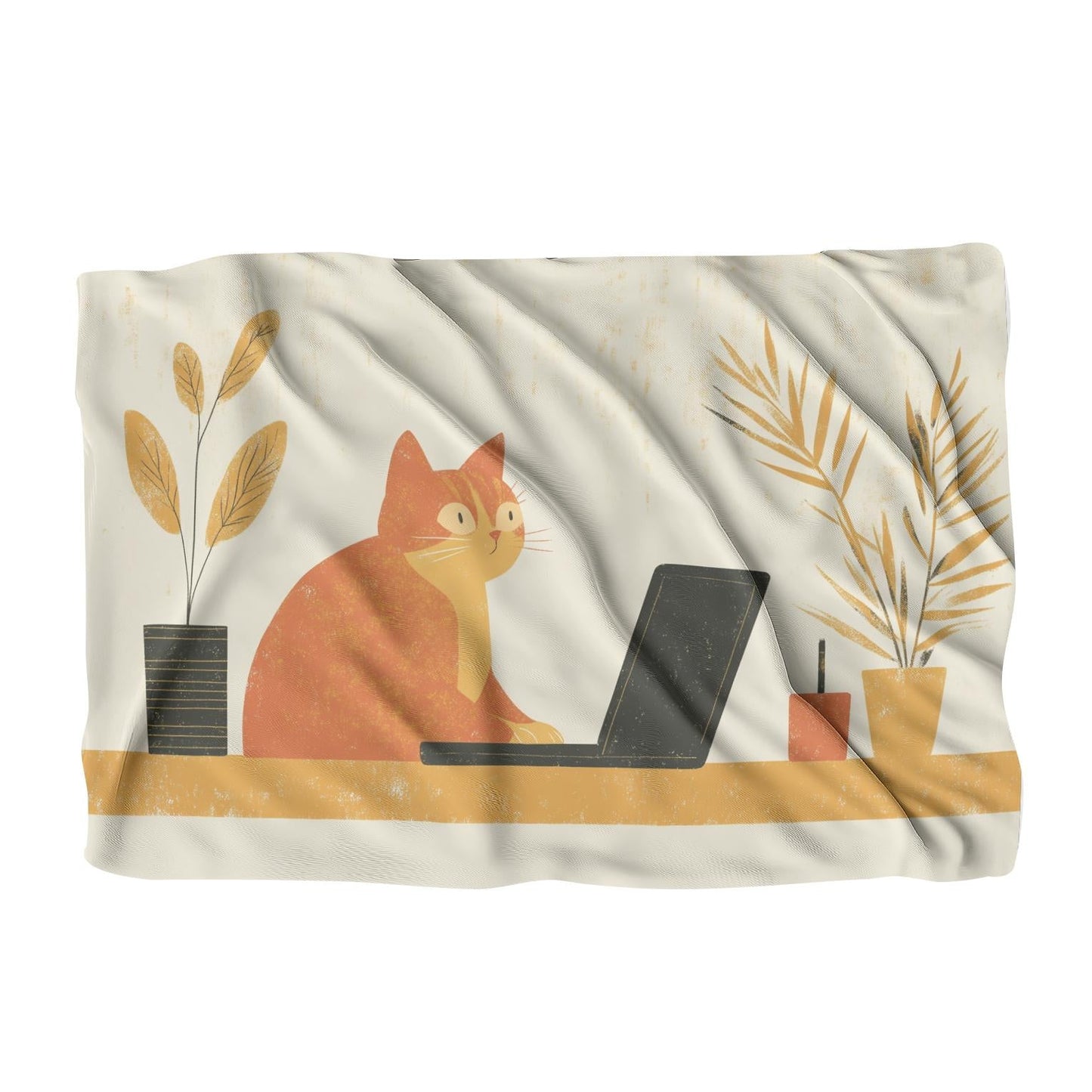 Feline Work Blanket
