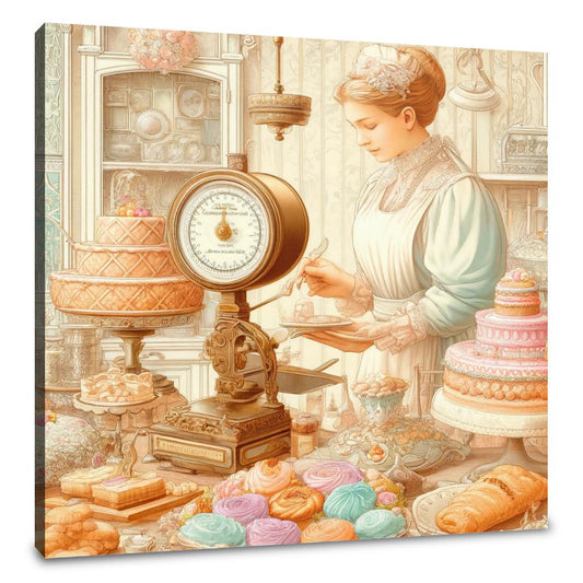 Pastel Patissier Canvas