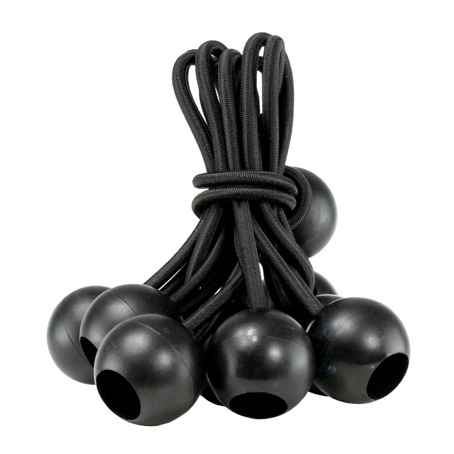 Green M-Grade Tarpaulin with 10 x Bungee Balls (Black)