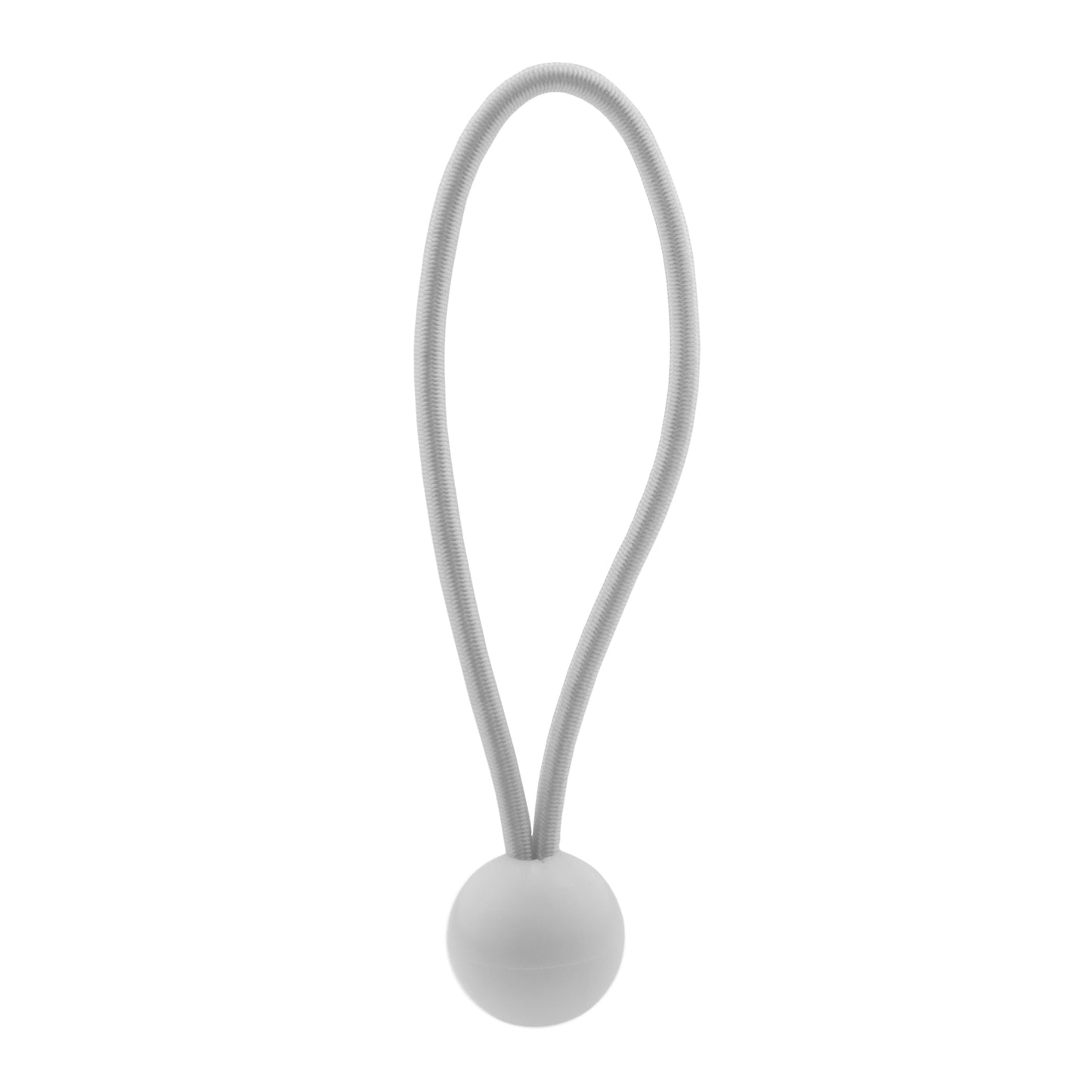 Clear M-Grade Tarpaulin with 20 x 6" Bungee Balls (White)