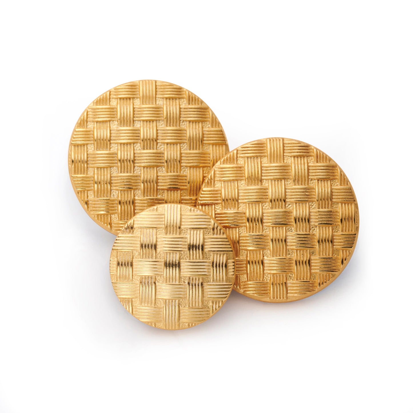 Fine Weave Blazer Button