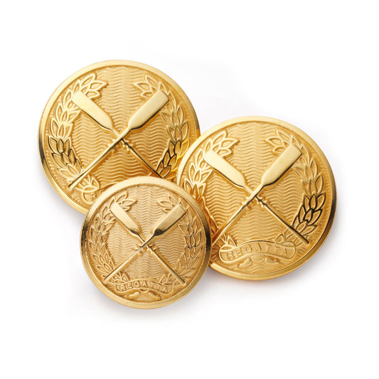Crossed Oars Blazer Button