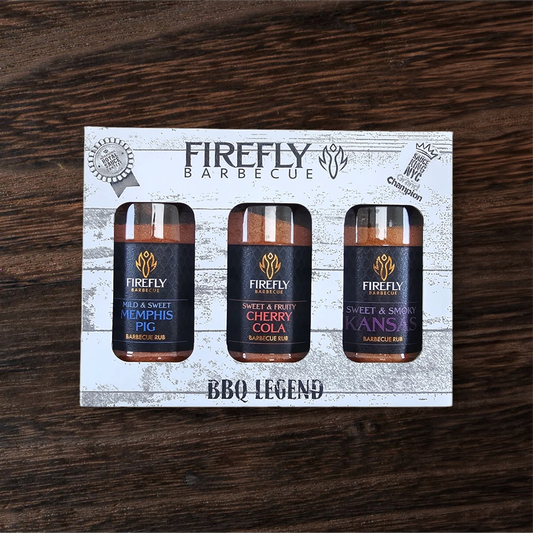 BBQ Legend - 3 Sweet BBQ Rubs Gift Pack
