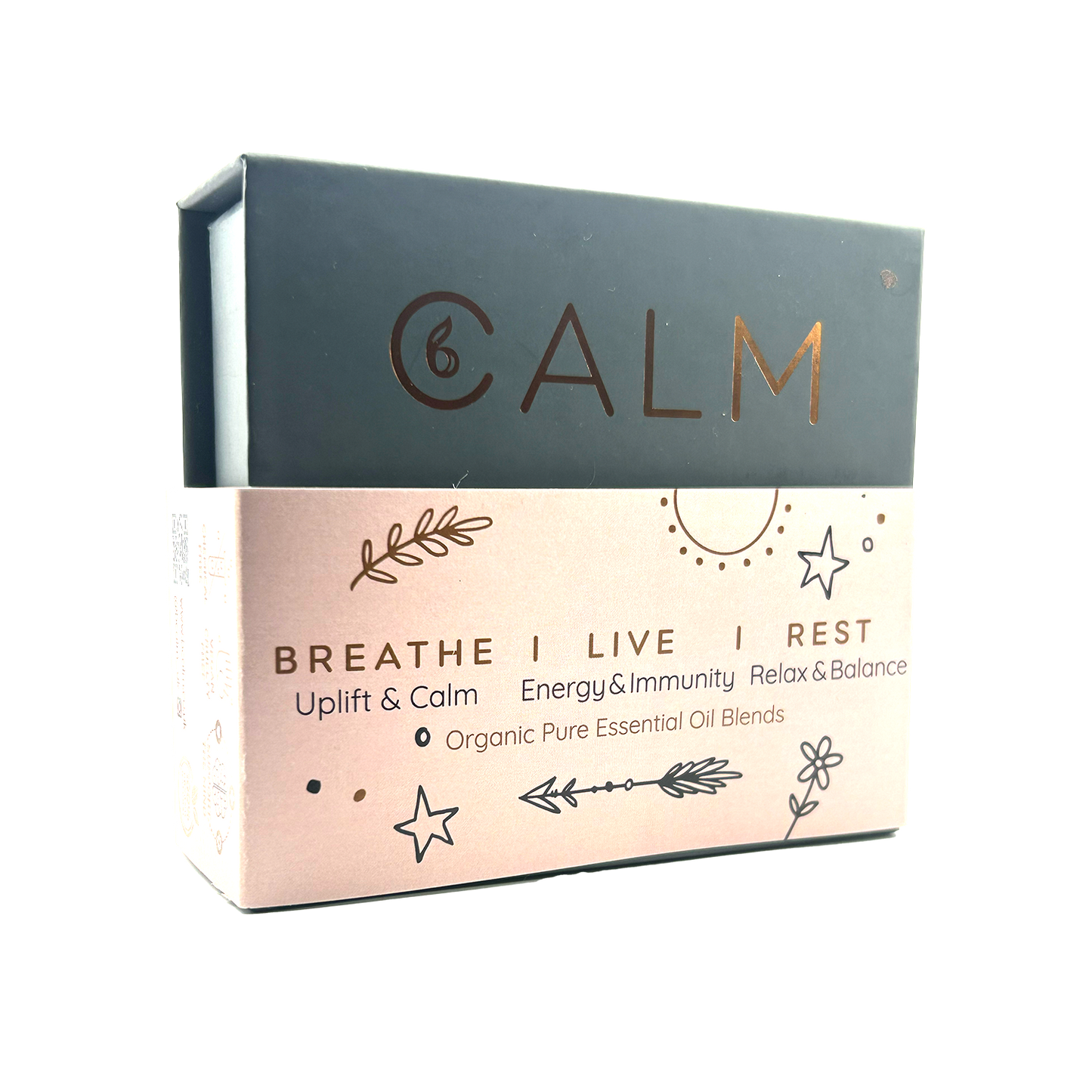 Aroma Diffuser with Blended Oil Steps