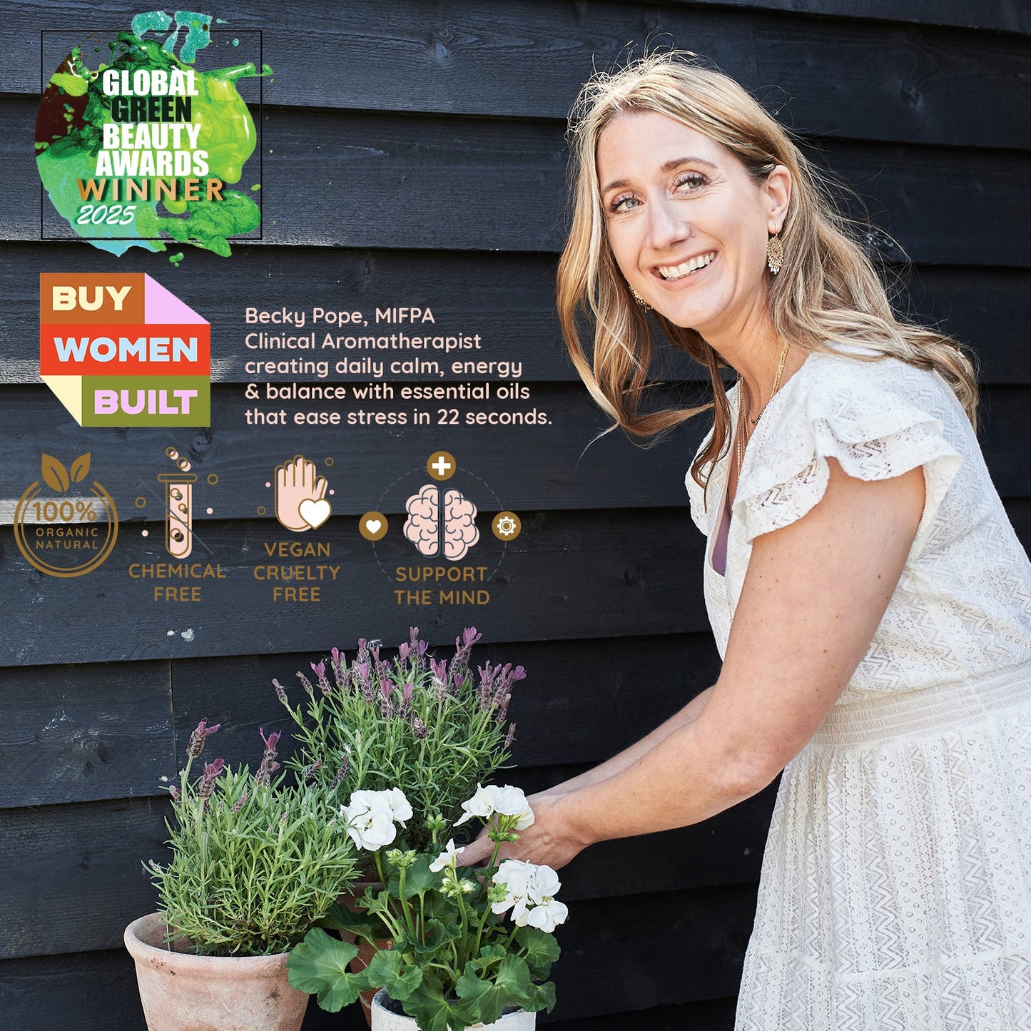 Aroma Diffuser with Blended Oil Steps