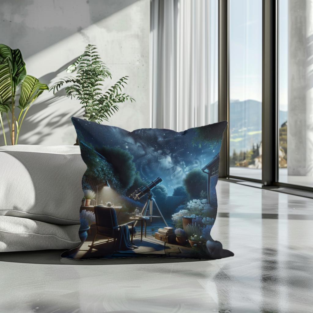 Starry Sojourn Cotton Cushion