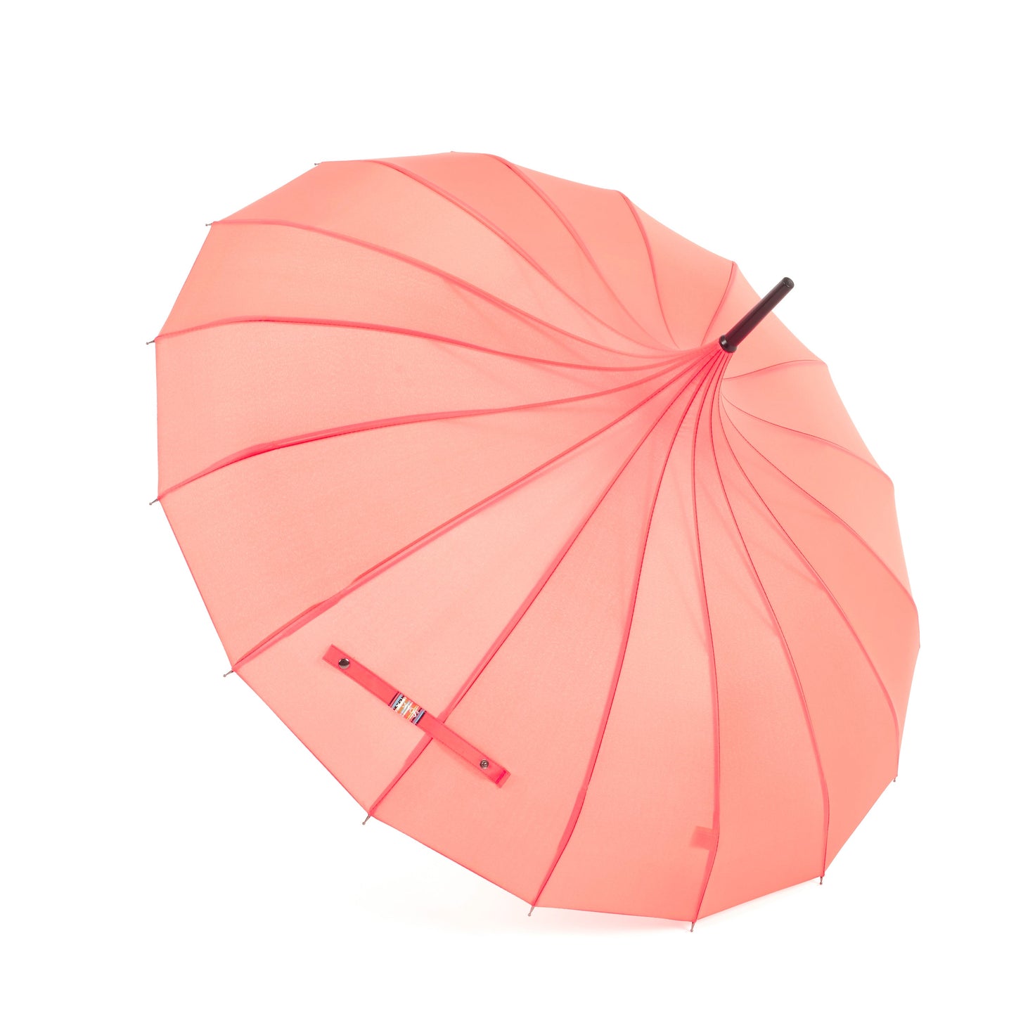 Boutique Classic Pagoda Umbrella in Coral