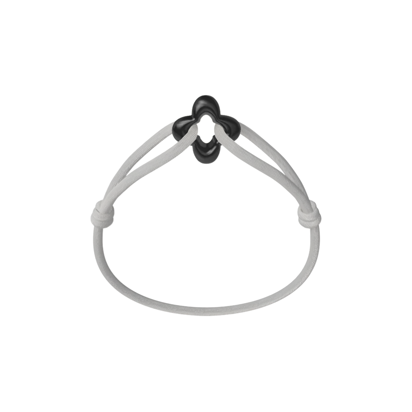 Black Clover Cord Bracelet