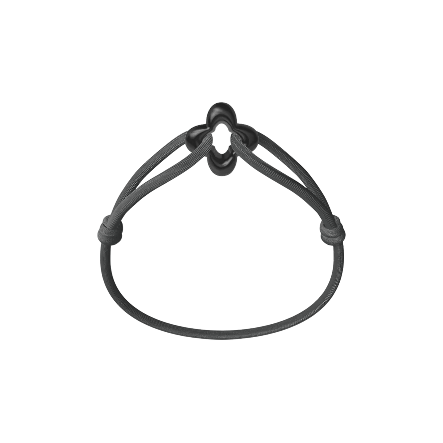 Black Clover Cord Bracelet