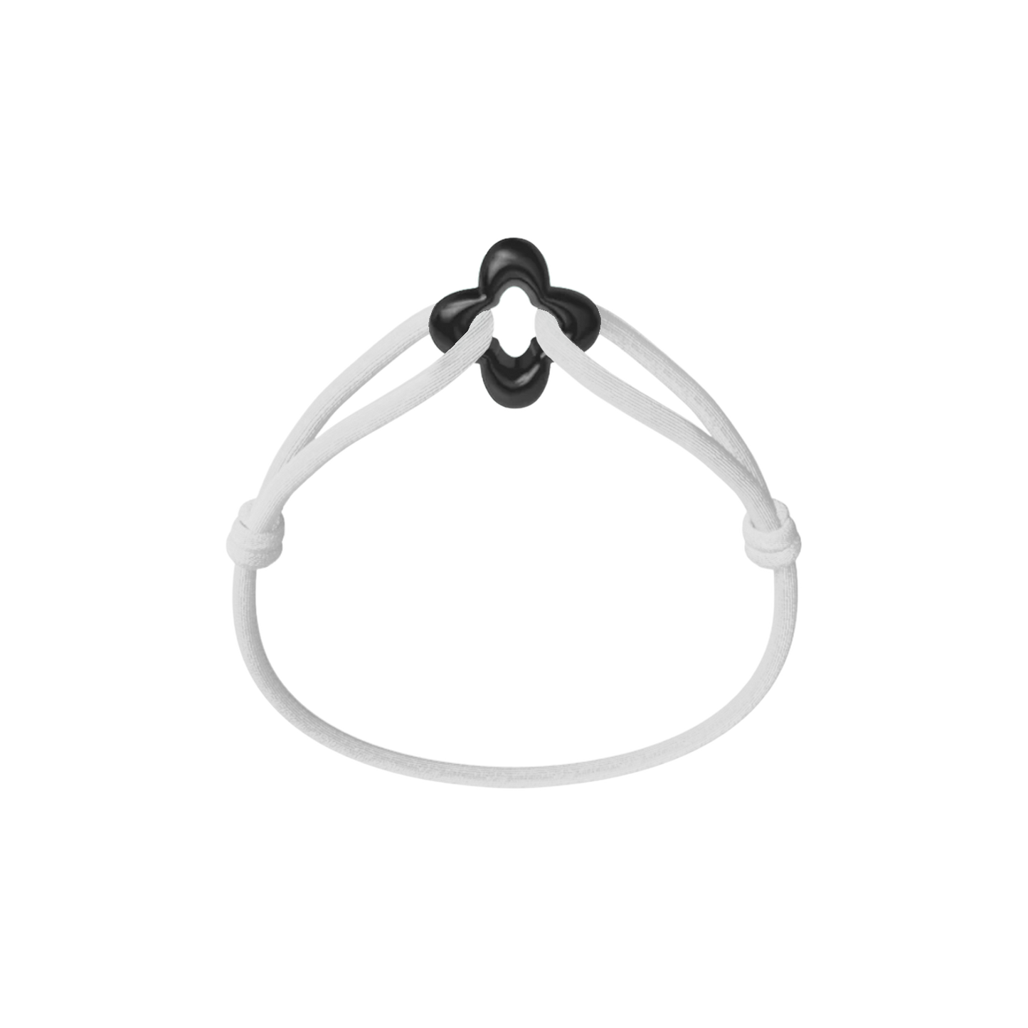 Black Clover Cord Bracelet