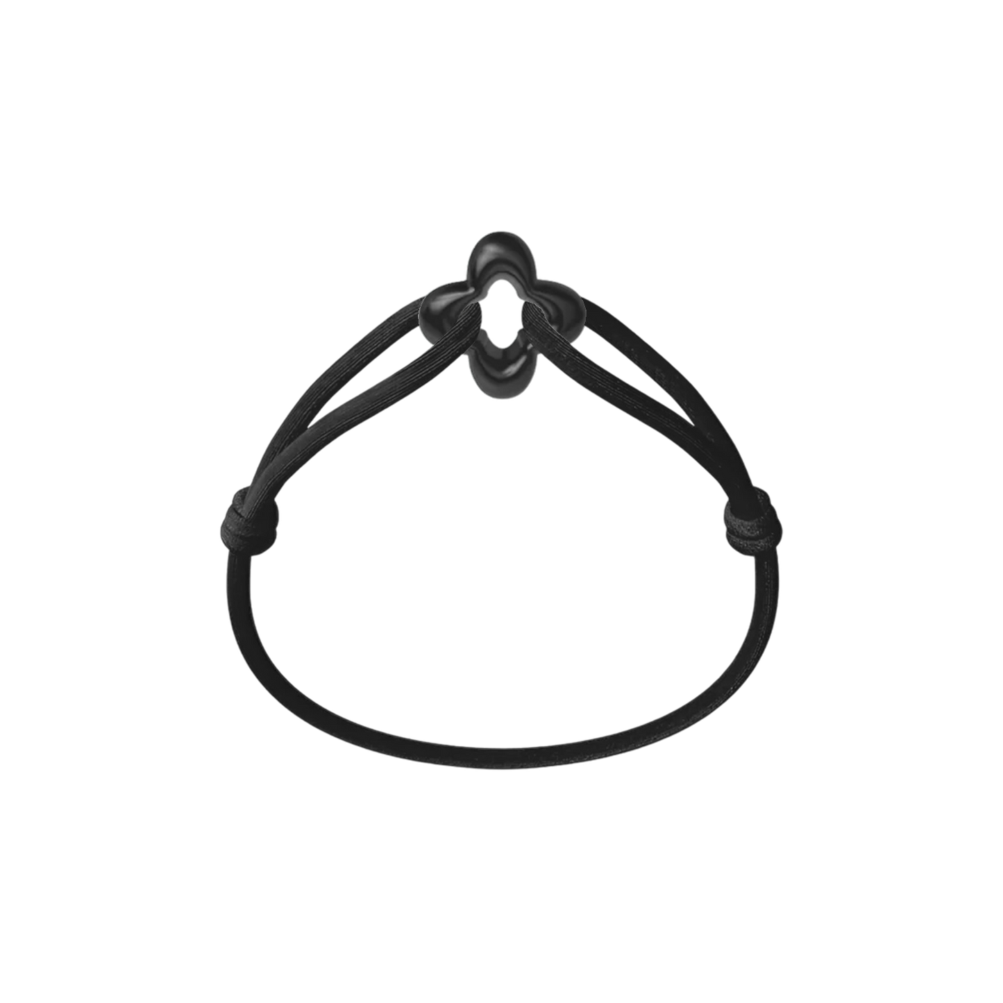 Black Clover Cord Bracelet