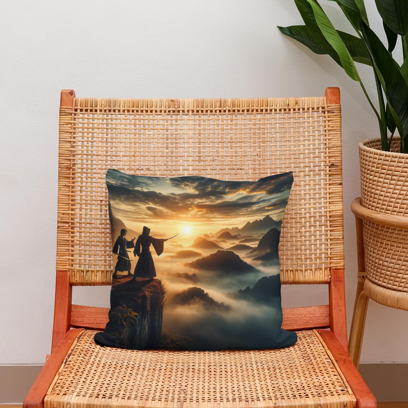 Dawn Duel Cotton Cushion