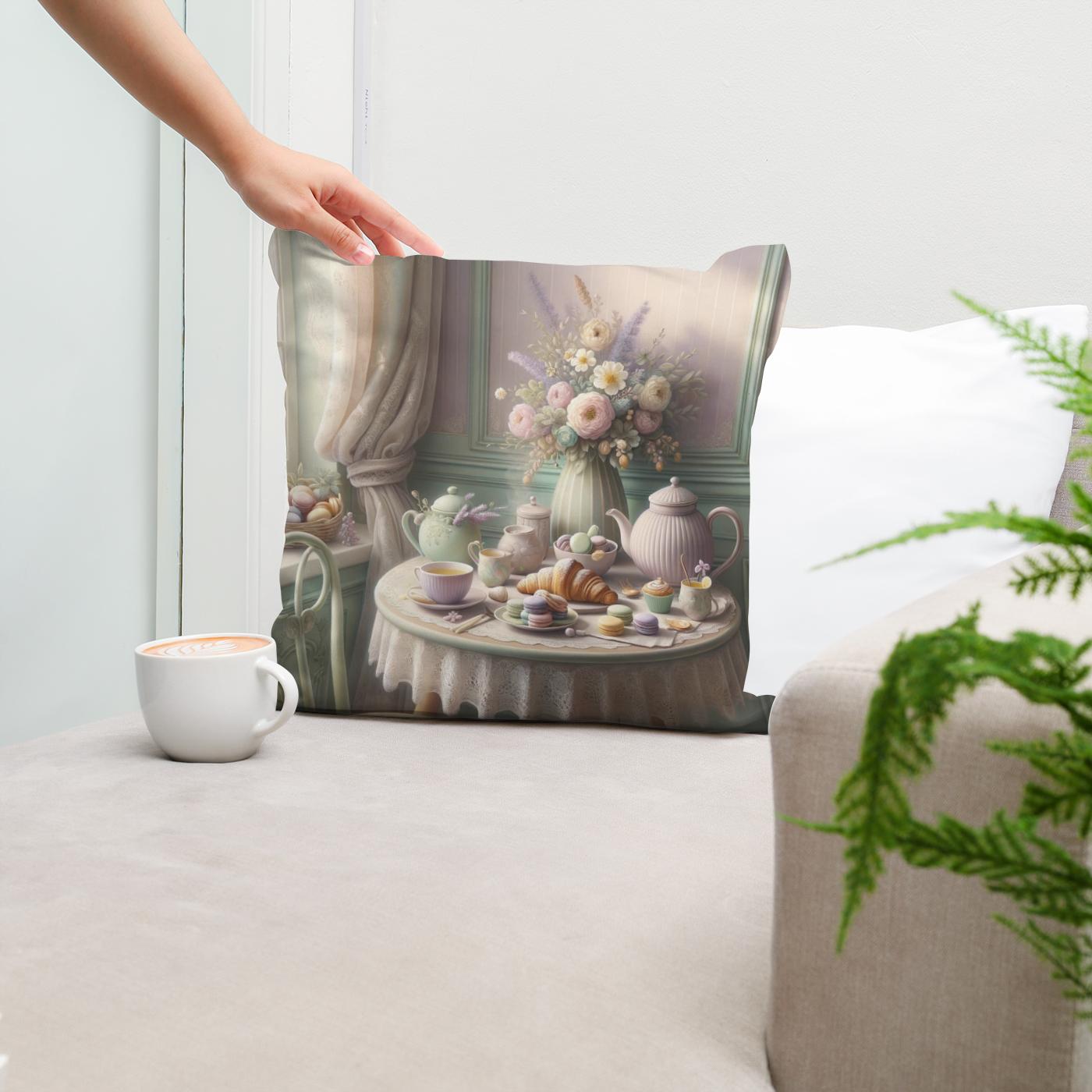 Morning Whimsy Nook Cotton Cushion