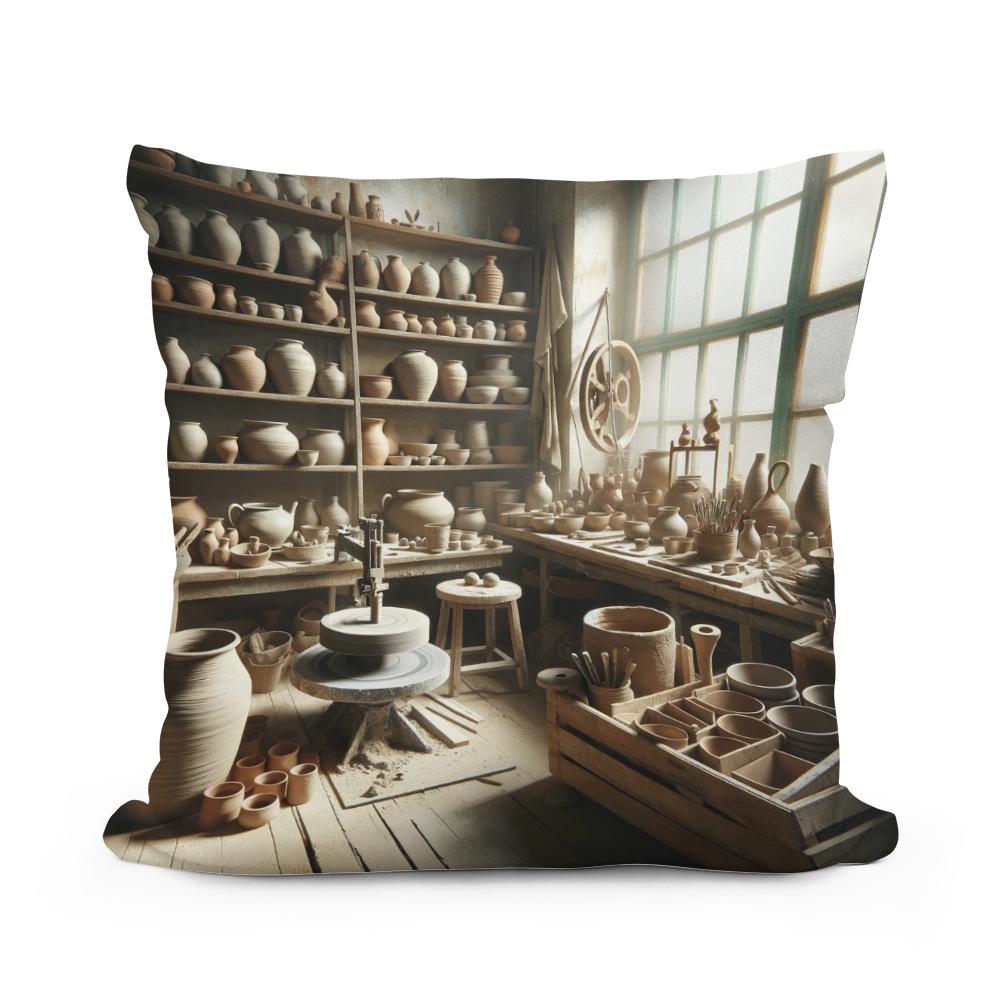 Earthen Creations Cotton Cushion