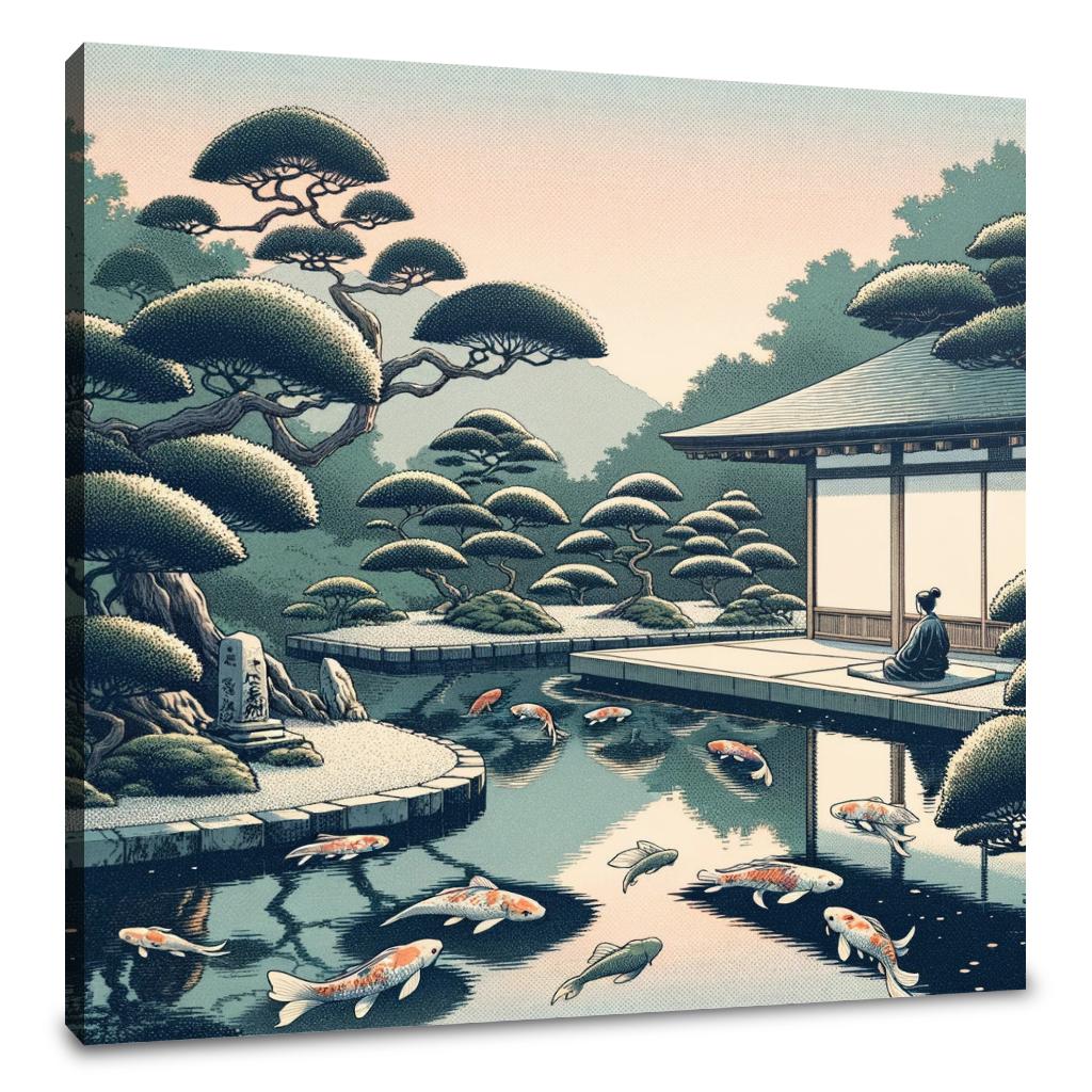 Zen Reflections Canvas
