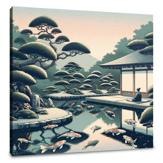 Zen Reflections Canvas