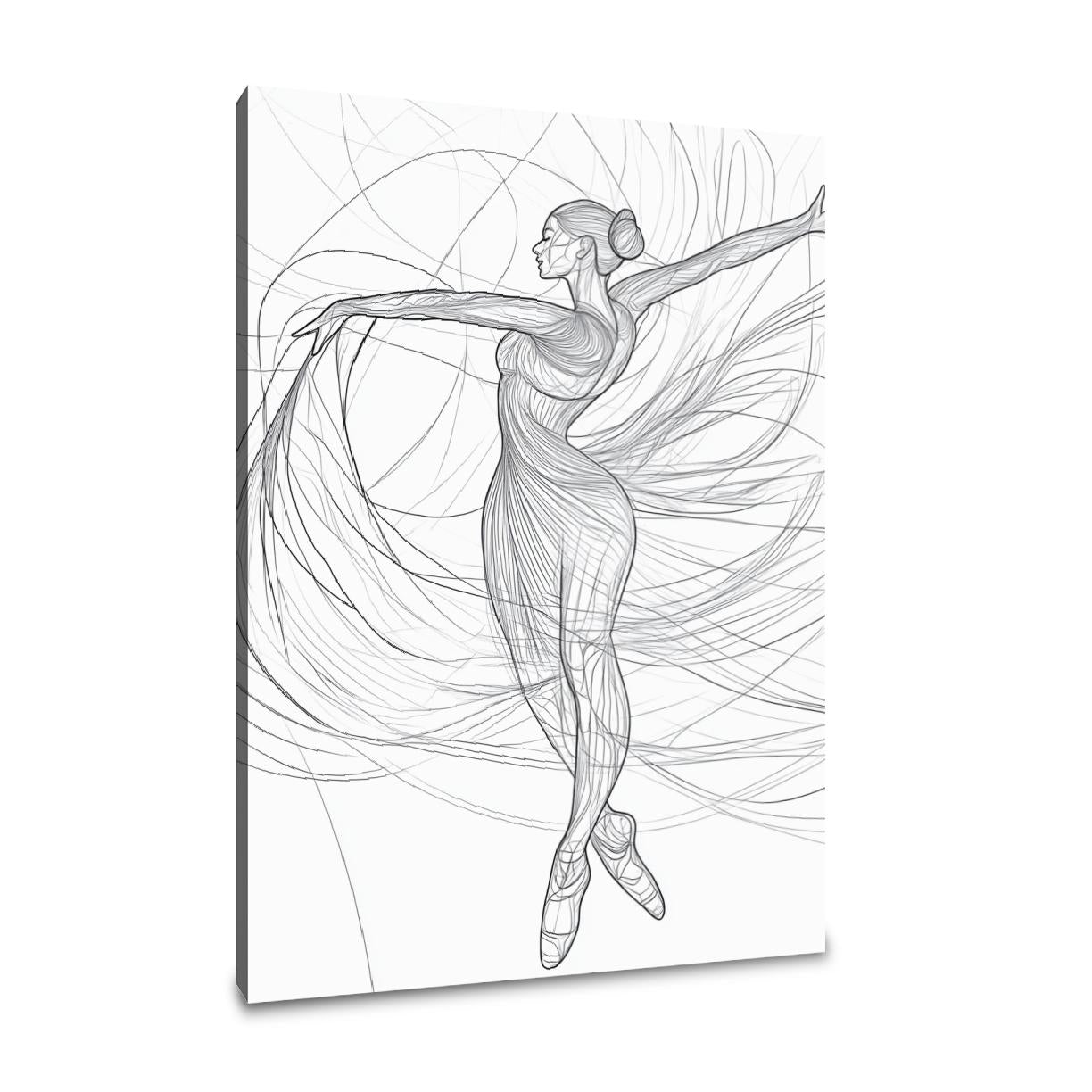 Dancer's Grace Canvas