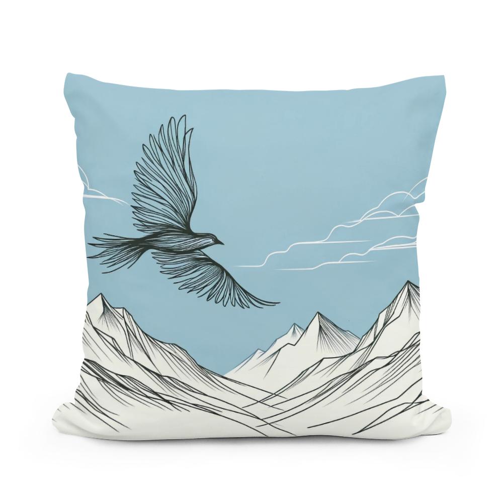 Soaring Spirit Cotton Cushion