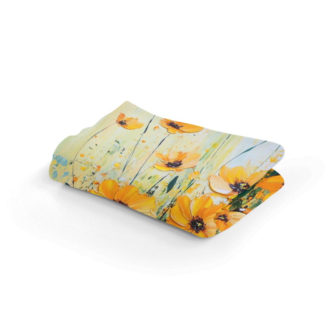 Marigold Flourish Blanket