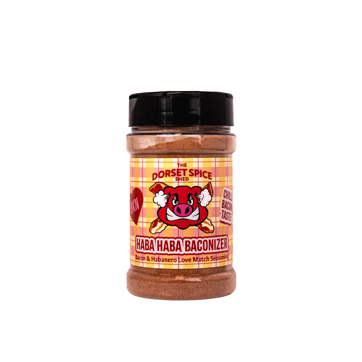 The Dorset Spice Shed Baconizer Haba Haba Smokey Bacon Dust with a Chilli Kick
