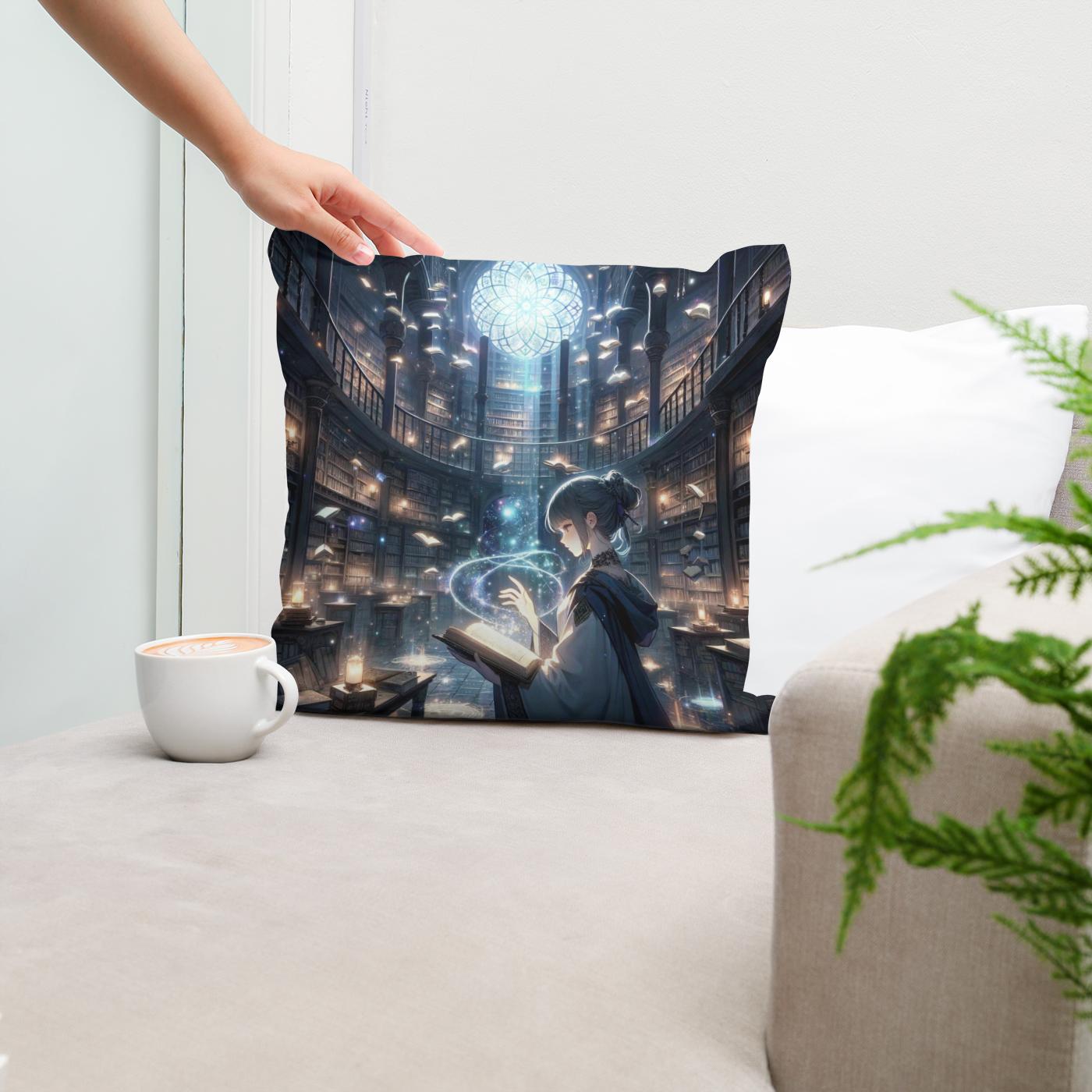 Sorceress's Sanctum Cotton Cushion