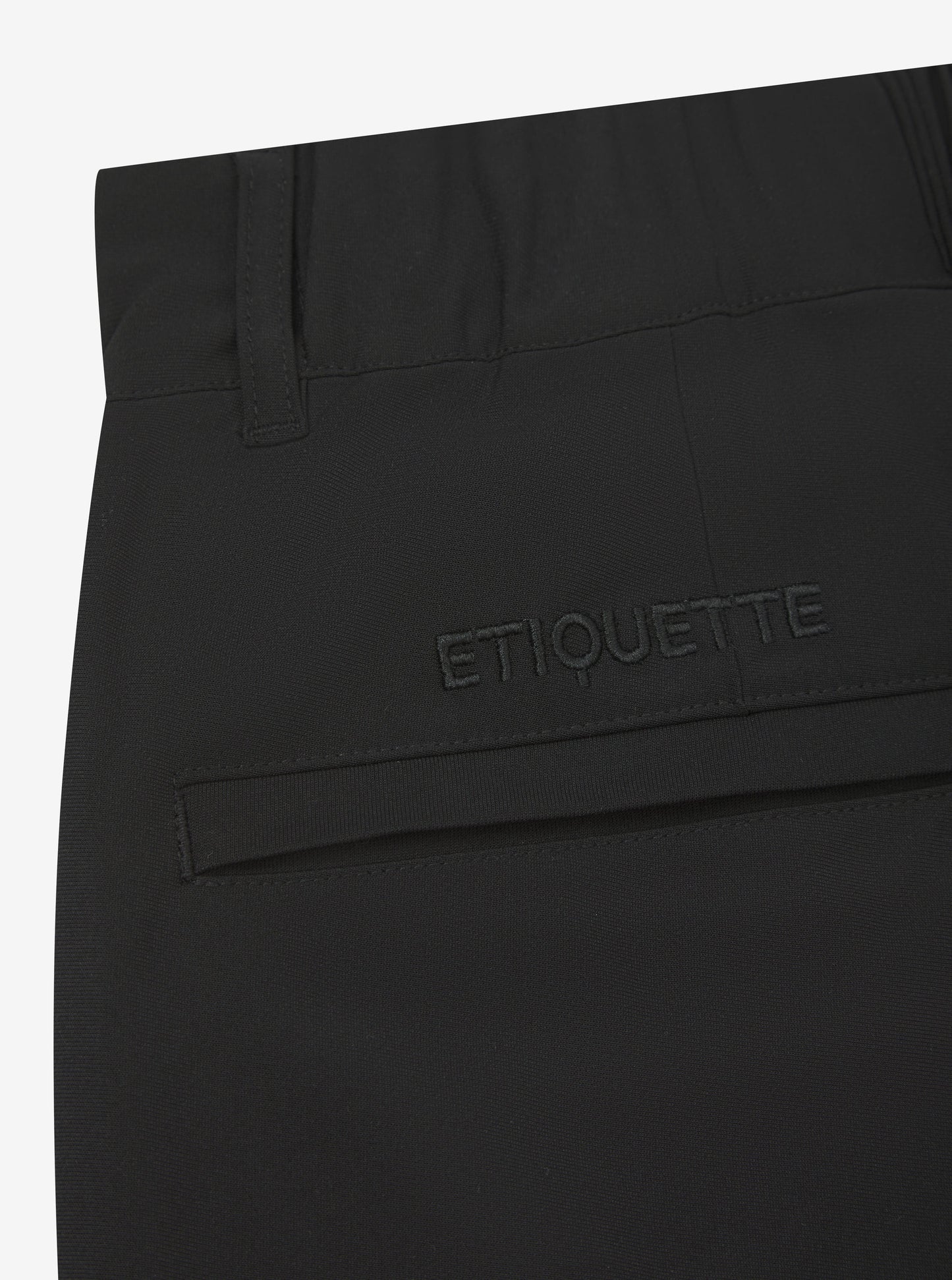 Tailored 4 Way Stretch Shorts - Black
