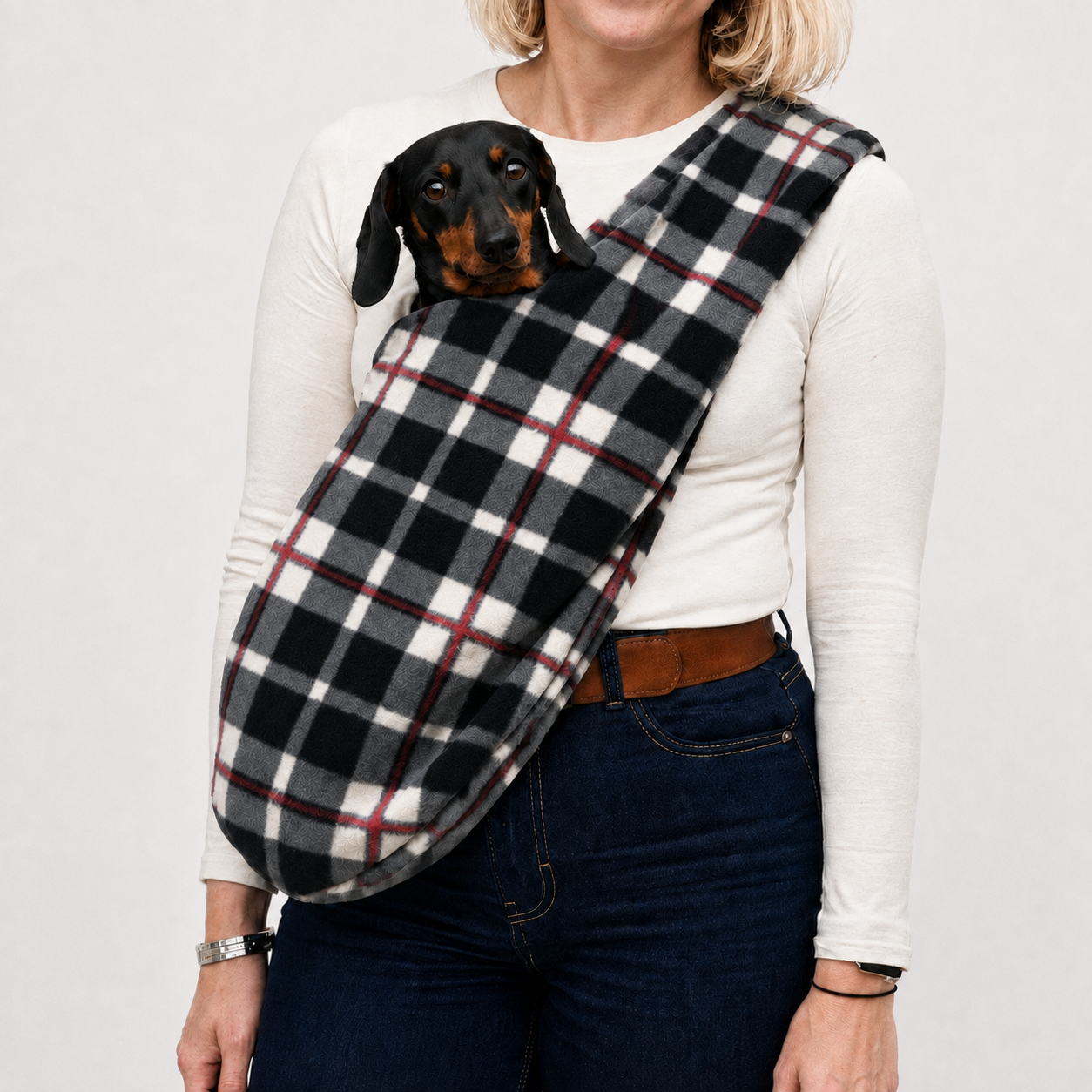 Standard Size Fleece Dog Sling Carriers - Ready to Ship
