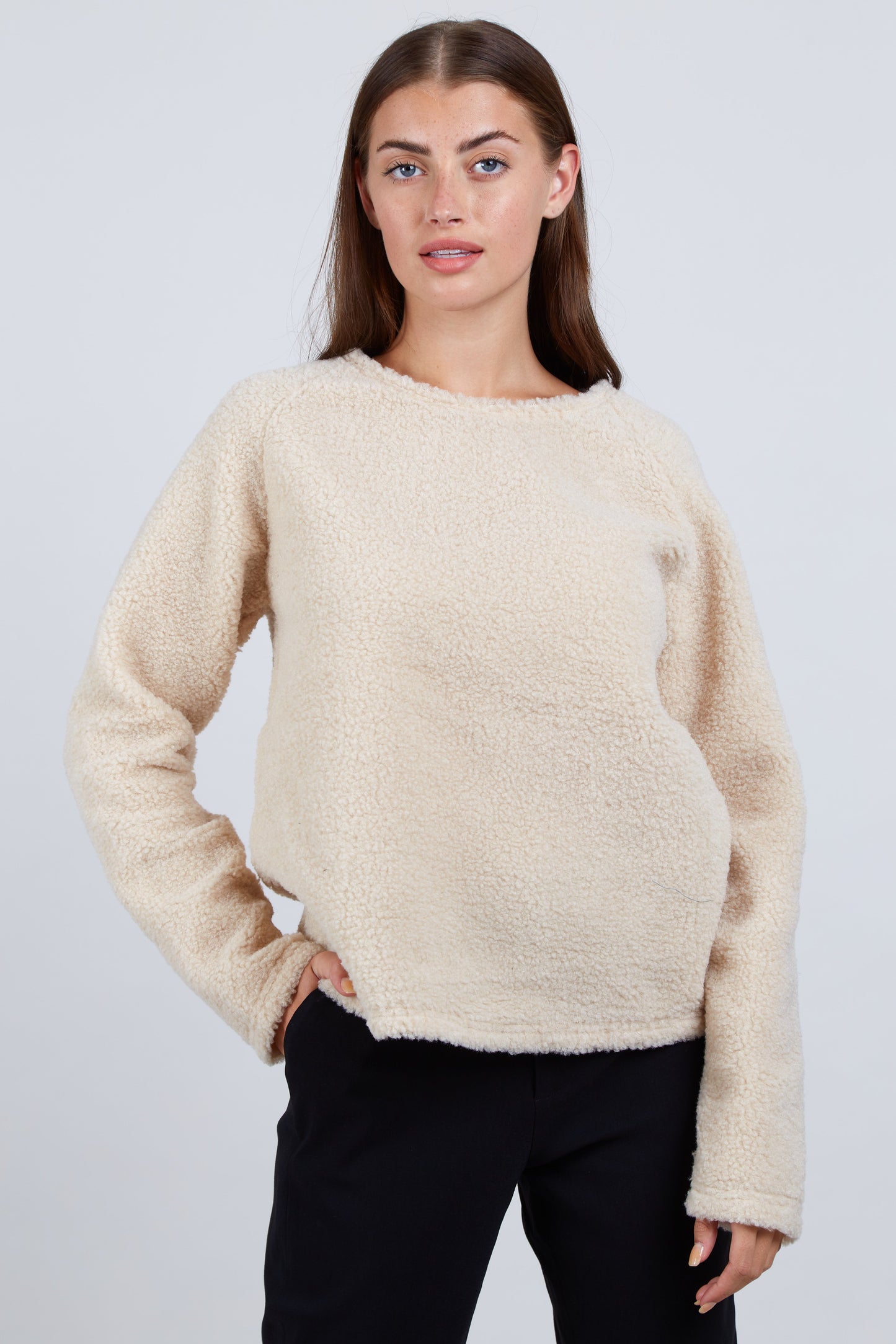 Louche Blanka Borg Sweatshirt Off White