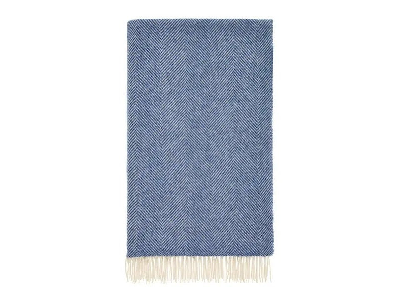 Sweet Shop Herringbone Pure New Wool Throws