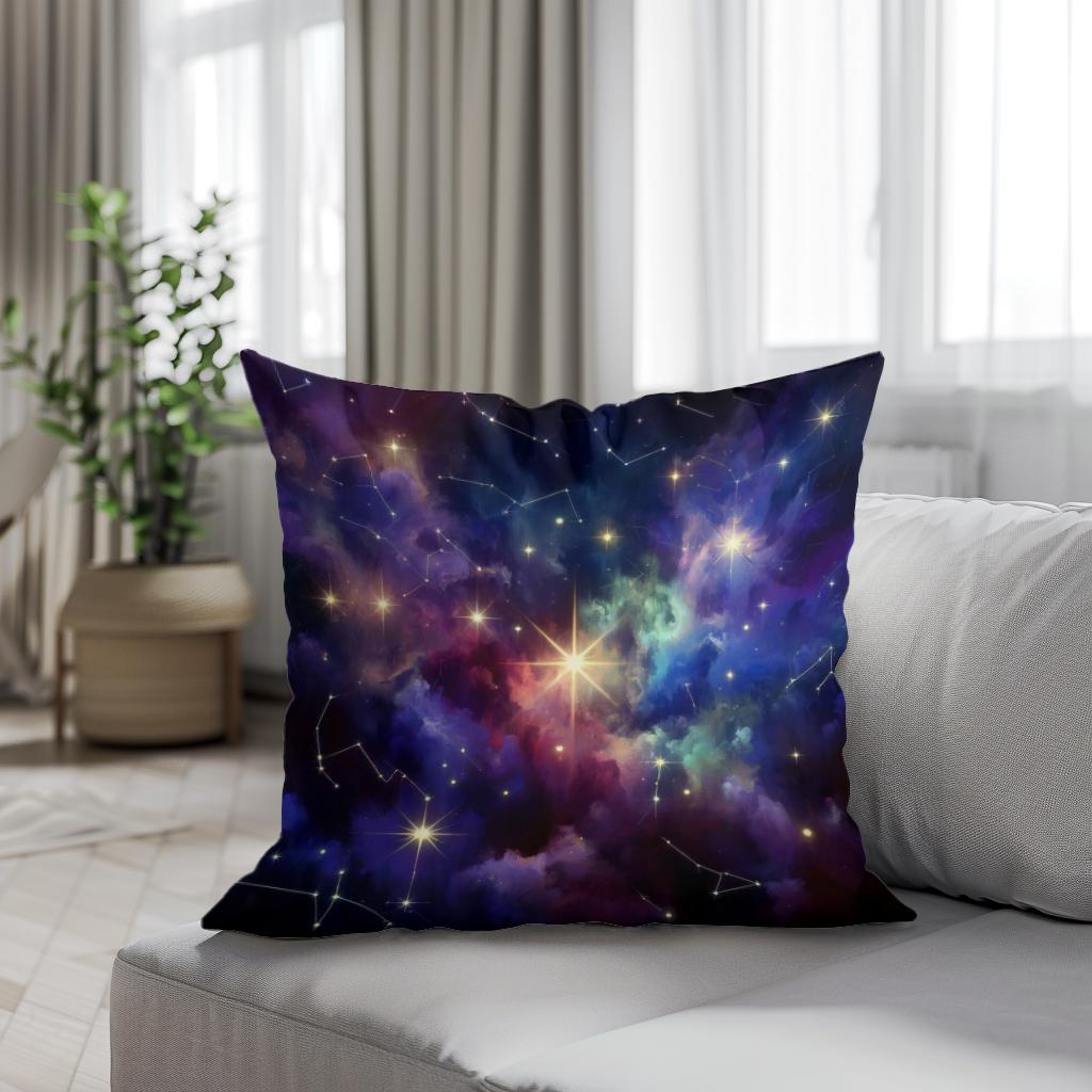 Celestial Harmony Cotton Cushion