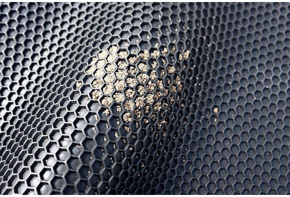 Nicoman Universal Hex Dirt Catcher Anti-Slip Car Floor Mats 4pc -  Regular