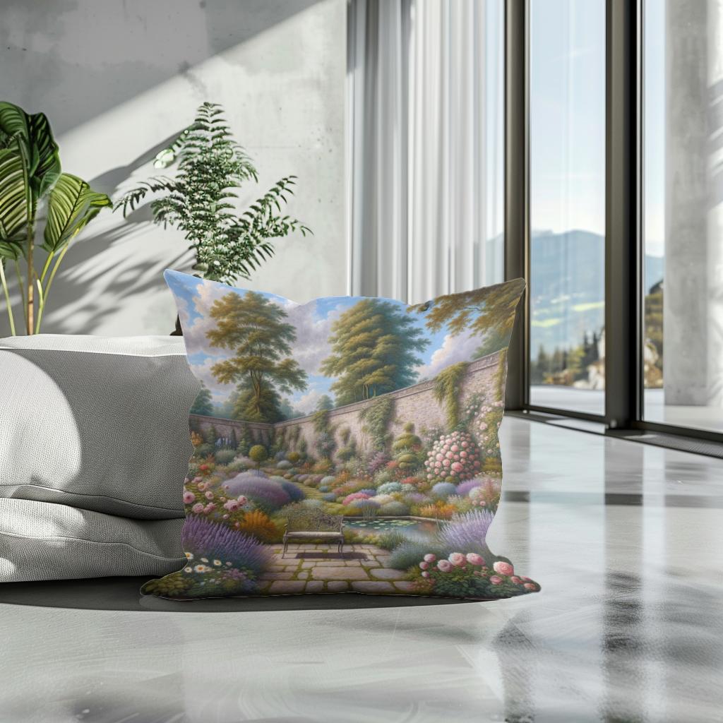 Garden Retreat Cotton Cushion